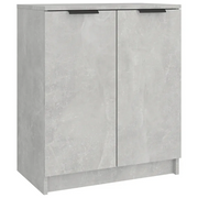 Scarpiera | Mobile per scarpe Grigio Cemento 59x35x70 cm in Legno Multistrato