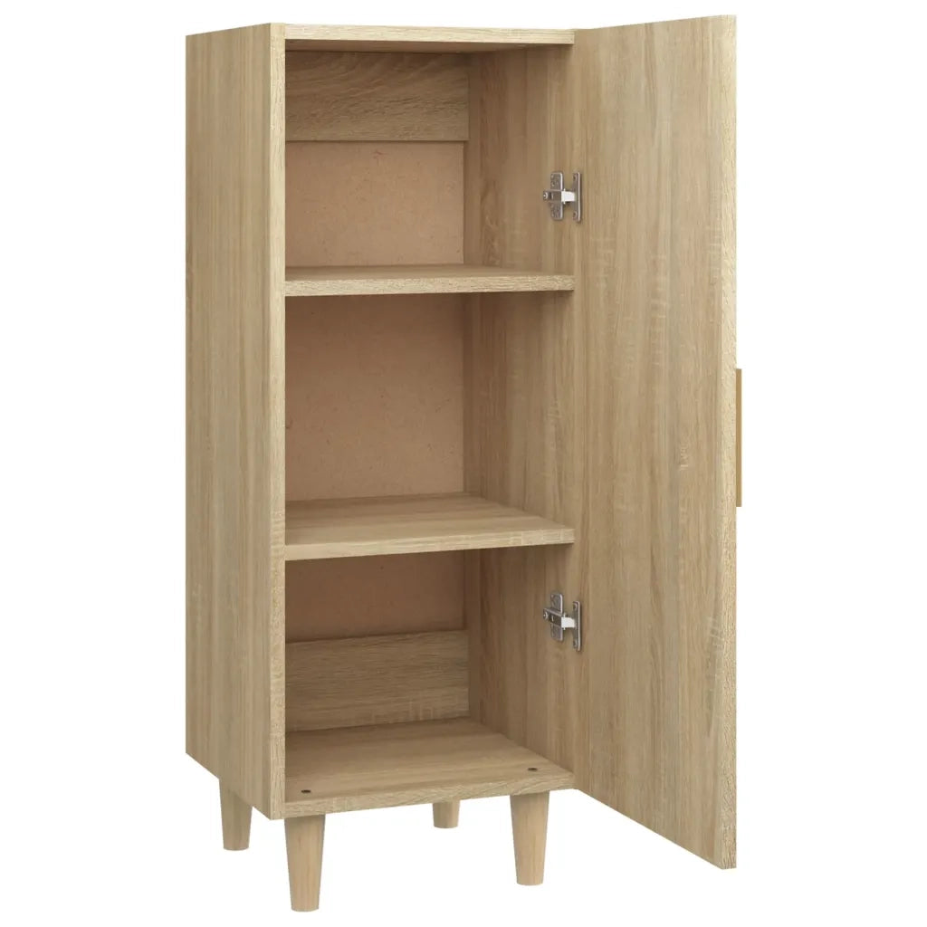 Credenza-Buffet-Armadio da cucina Rovere Sonoma 34,5x34x90 cm in Legno Multistrato 202346