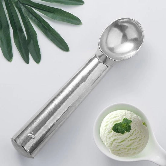 Set di cucchiai per il ghiaccio, cucchiaio per il ghiaccio, cucchiaio per palline di ghiaccio, cucchiaio per palline di ghiaccio, accessori da cucina, 18 cm