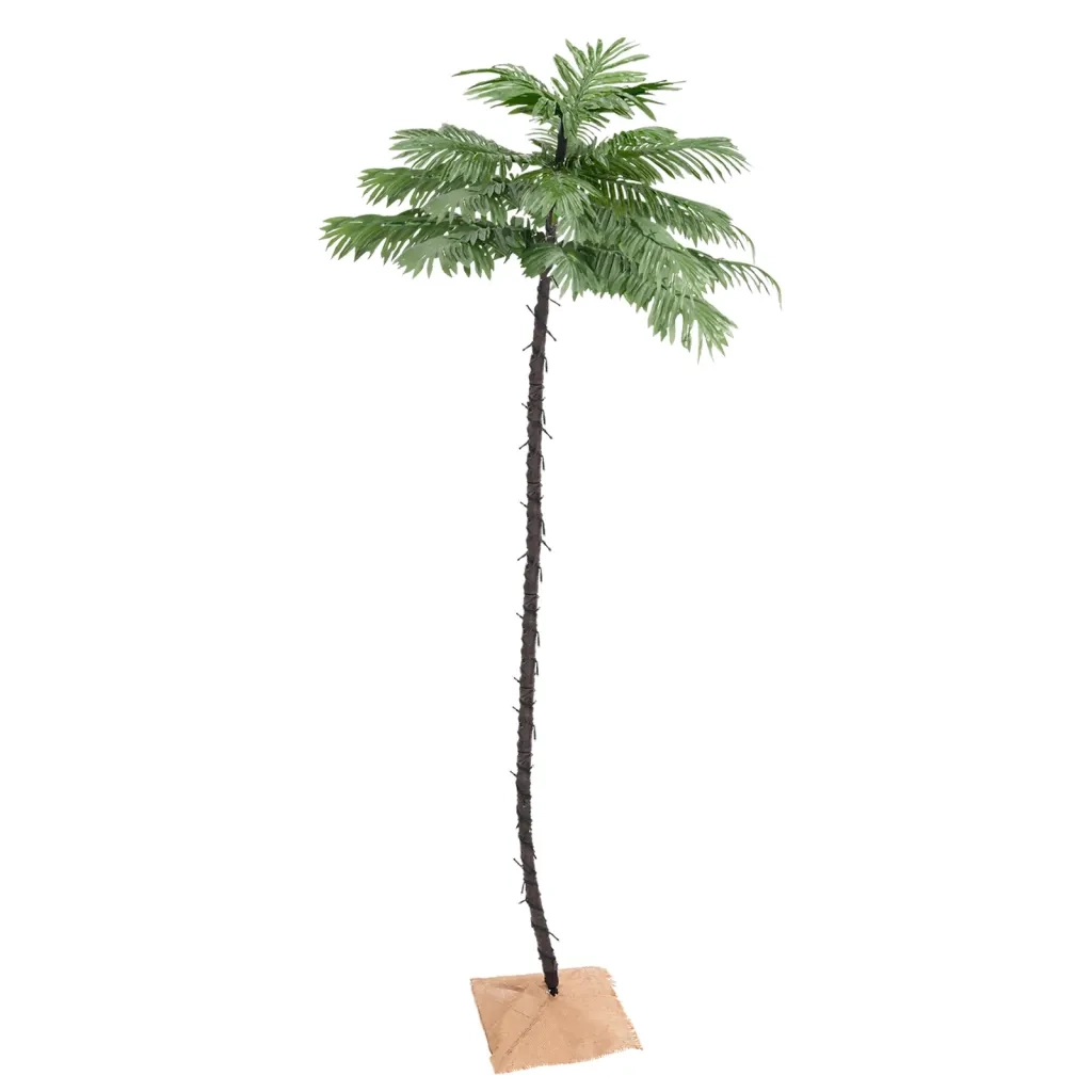 Palma con LED Bianco Caldo 252 LED 400 cm CFW8088891
