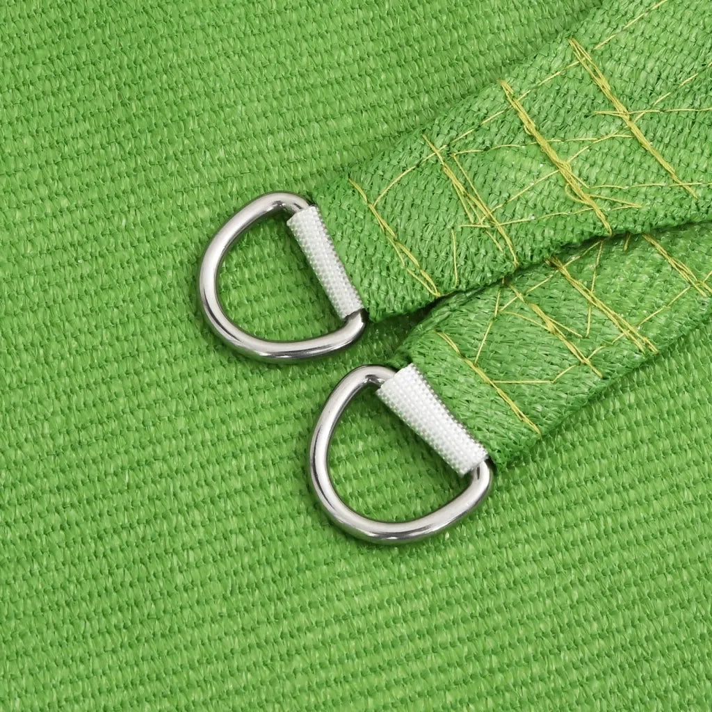 Vela Parasole 160 g/m² Verde Chiaro 4,5x4,5x4,5 m in HDPE 311315