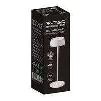 LED LAMPAGGIO da tavolo da 2W 3000K White Body IP54