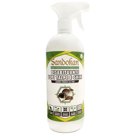 Disabituante topi, talpe e ghiri liquido