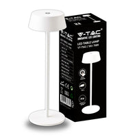 LED LAMPAGGIO da tavolo da 2W 3000K White Body IP54