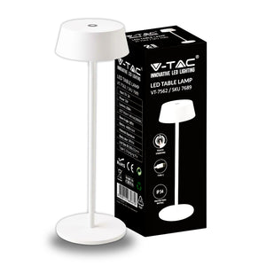 LED LAMPAGGIO da tavolo da 2W 3000K White Body IP54