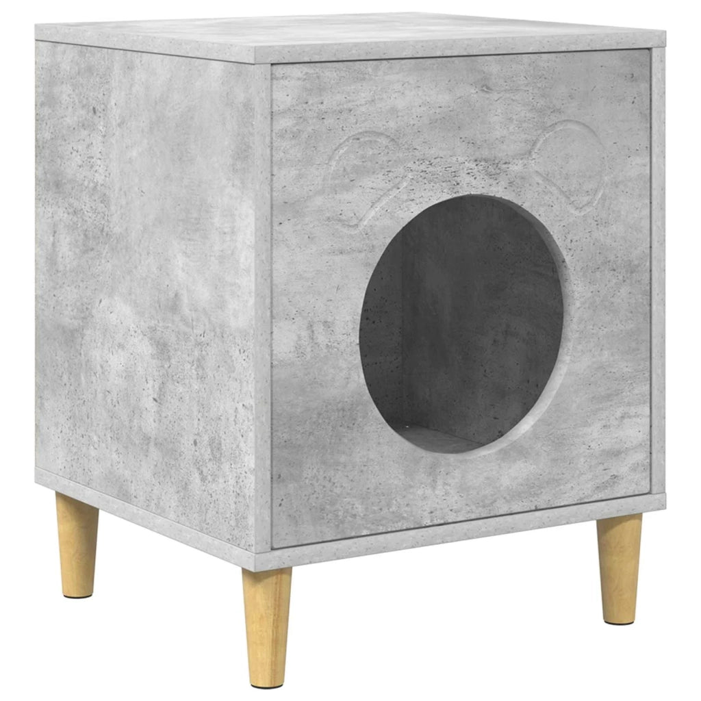 Casa per Gatti Calcestruzzo 42,5 x 40 x 53 cm Legno multistrato