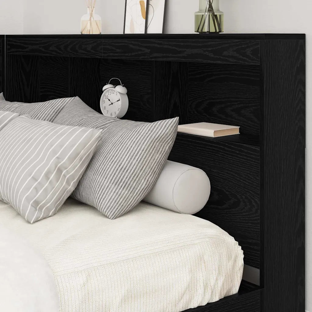 Testata contenitore Rovere Nero 135 cm Legno multistrato 3335550