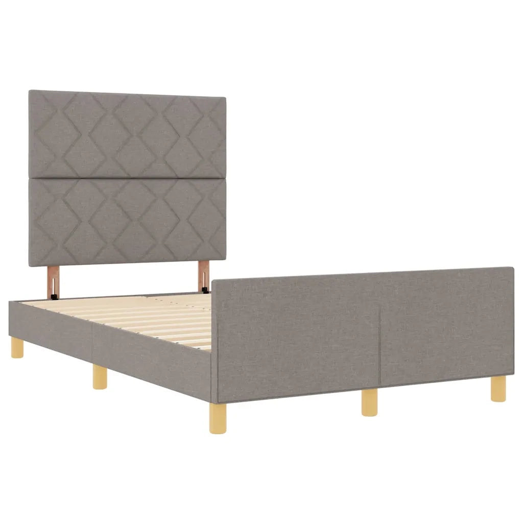 Struttura del letto con testiera Talpa 120 x 190 cm Tessuto 3344792