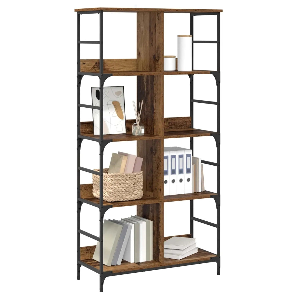 Libreria Legno antico 78,5 x 33 x 153 cm metallo PB 8010892