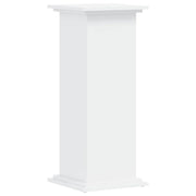 Portavasi mobiletto portafiori 33 x 33 x 80 cm legno ingegnerizzato bianco 02_0045154