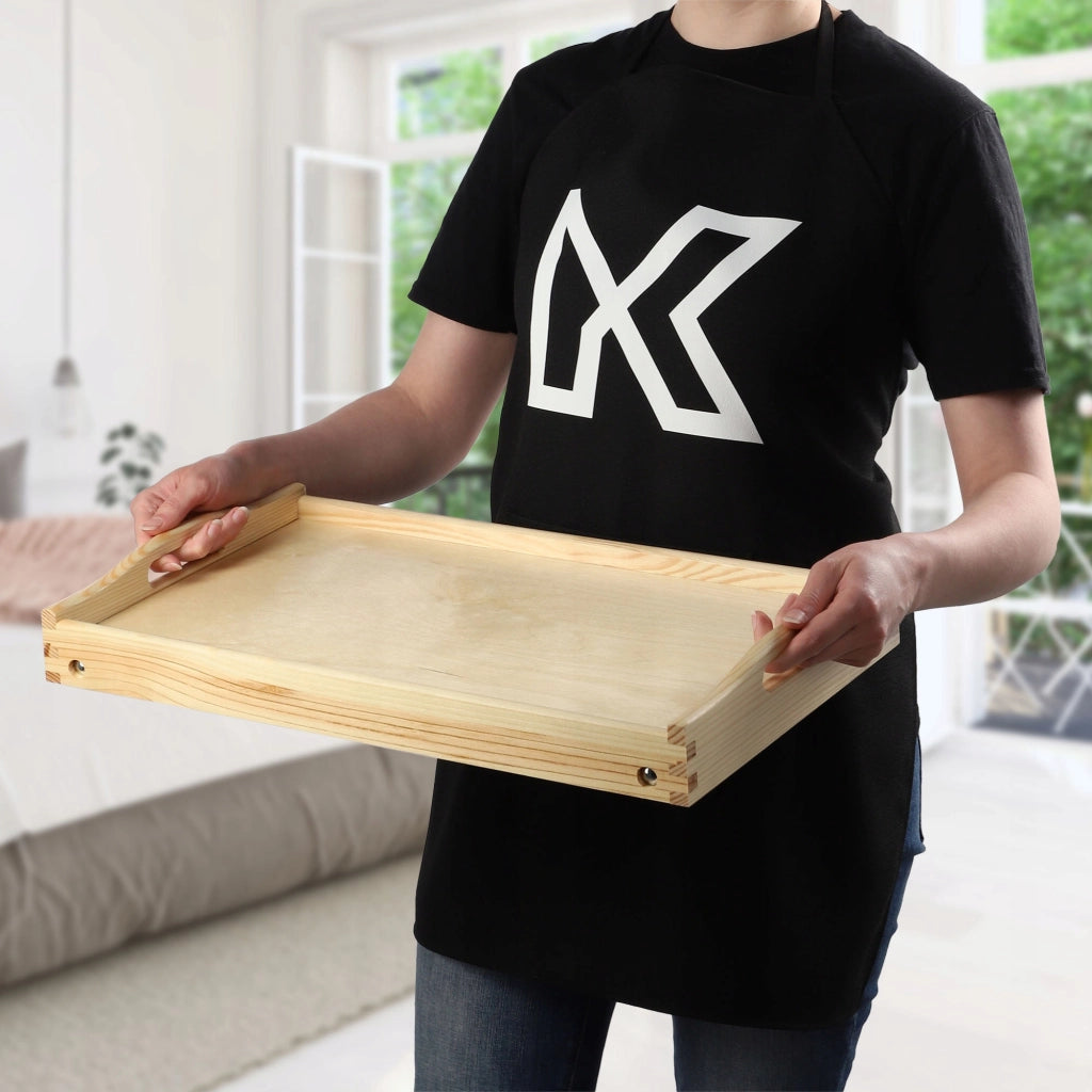 Tavolino da colazione pieghevole in legno KADAX per laptop da letto, vassoio regalo