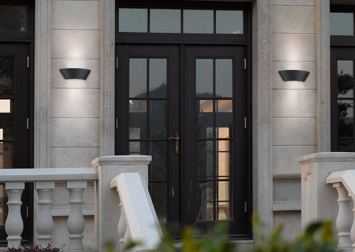 Applique da Esterno a LED in Pressofusione di alluminio Antracite