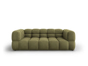 Cosmopolitan Design - Divano "Sky" 3 posti in velluto verde chiaro 