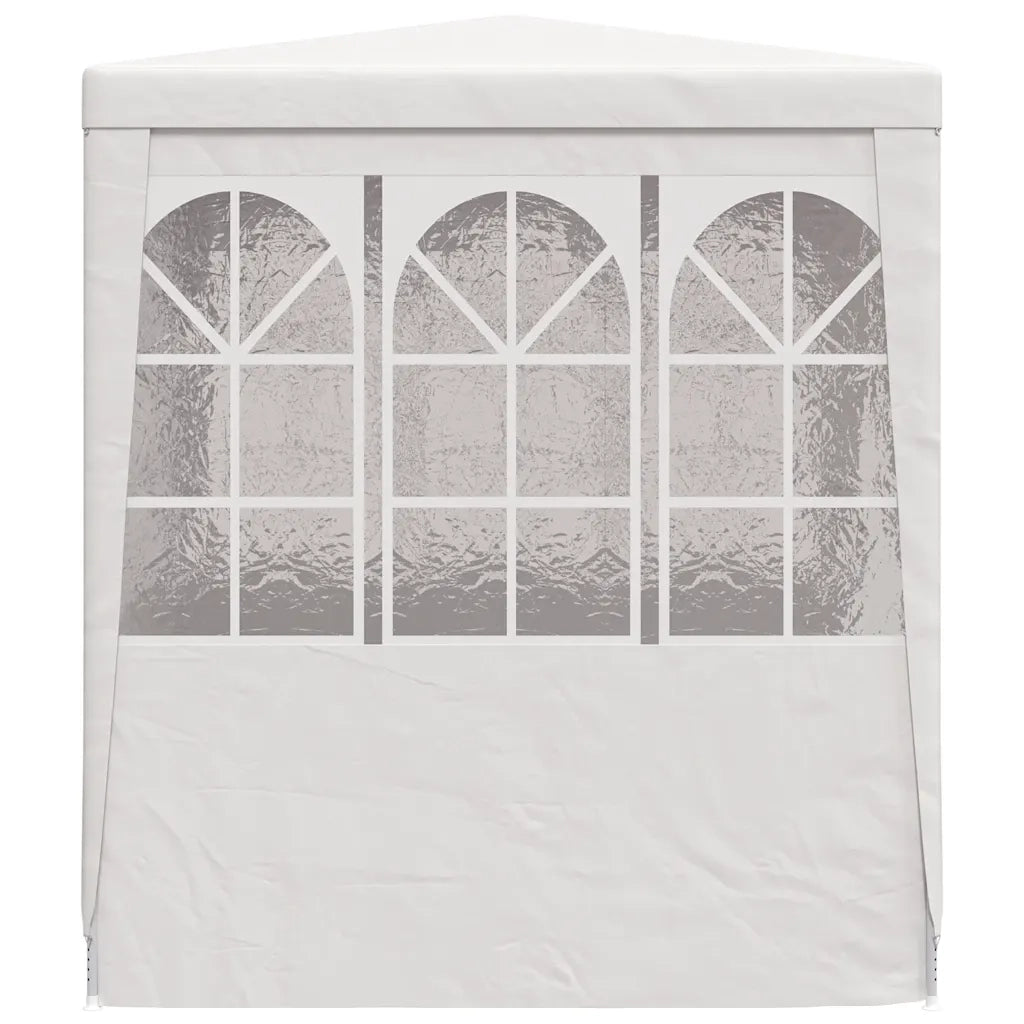 Gazebo | Pergolato Professionale con Pareti 2x2 m Bianco 90 g/m2