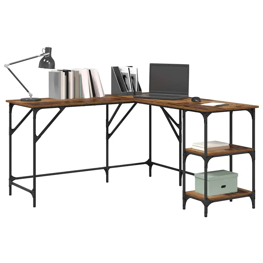 Scrivania Legno vecchio 139 x 139 x 75 cm Legno multistrato 882865