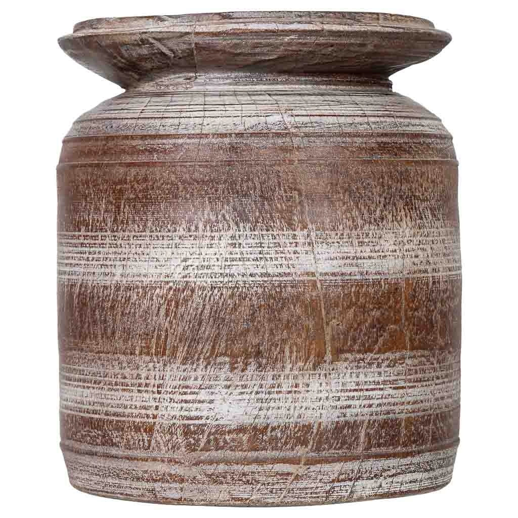 Vasi in legno marrone 26x26x31h cm