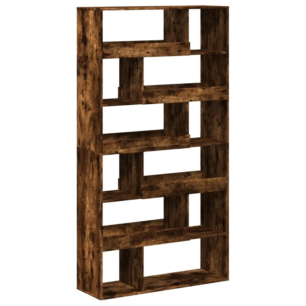 Libreria Rovere Fumo 100x33x187,5 cm in Truciolato 3309505