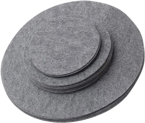 Set di Protezioni per Cucina e Contenitori per Cibo - 48 Pezzi 

 Specifiche tecniche: 
 - Set di 3 misure 
 - Materiale: vilt 
 - Confezione: 48 pezzi