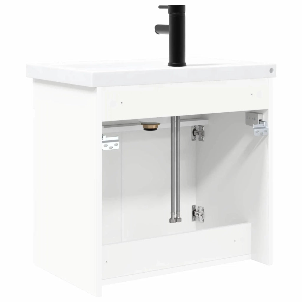 Mobile bagno con rubinetto Bianco 61 x 40 x 74,5 cm 889537