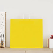 Sacchetti di Carta 250 pz con Manici Gialli 54x15x49 cm CFW8057075