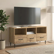 Mobile TV con cassetto Rovere Artigianale 102 x 34,5 x 50 cm 894914