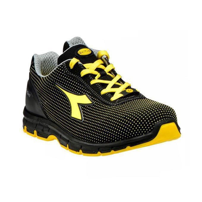 Diadora Scarpe Run Atom Low Src Esd Nero-Giallo Basse Numero 39