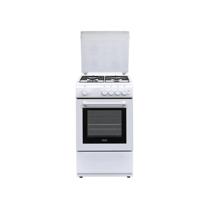 De'Longhi DL554GW Cucina a gas 4 fuochi forno a gas 69 L Classe A (85x50x50 cm) colore Bianco
