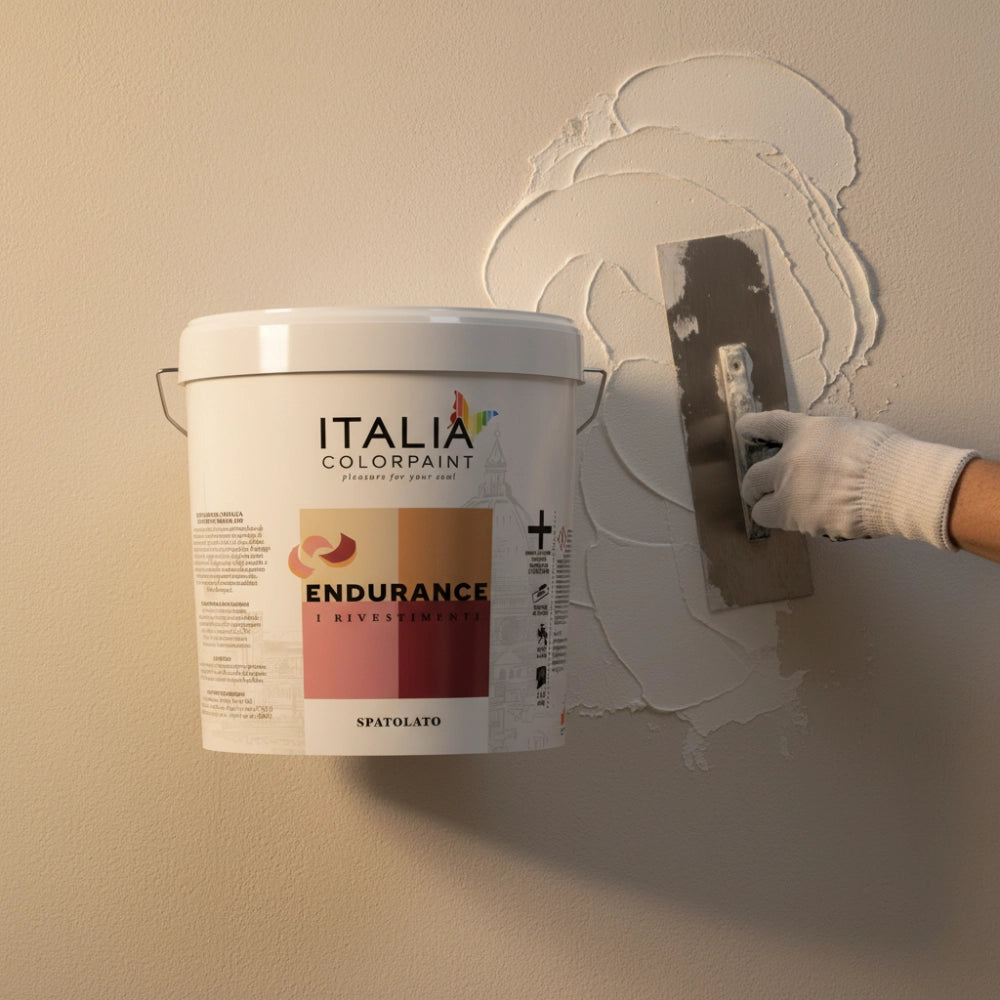 Rivestimento spatolato acrilsilossanico 1.2 per facciate esterne *** formato 25 kg, confezione 1