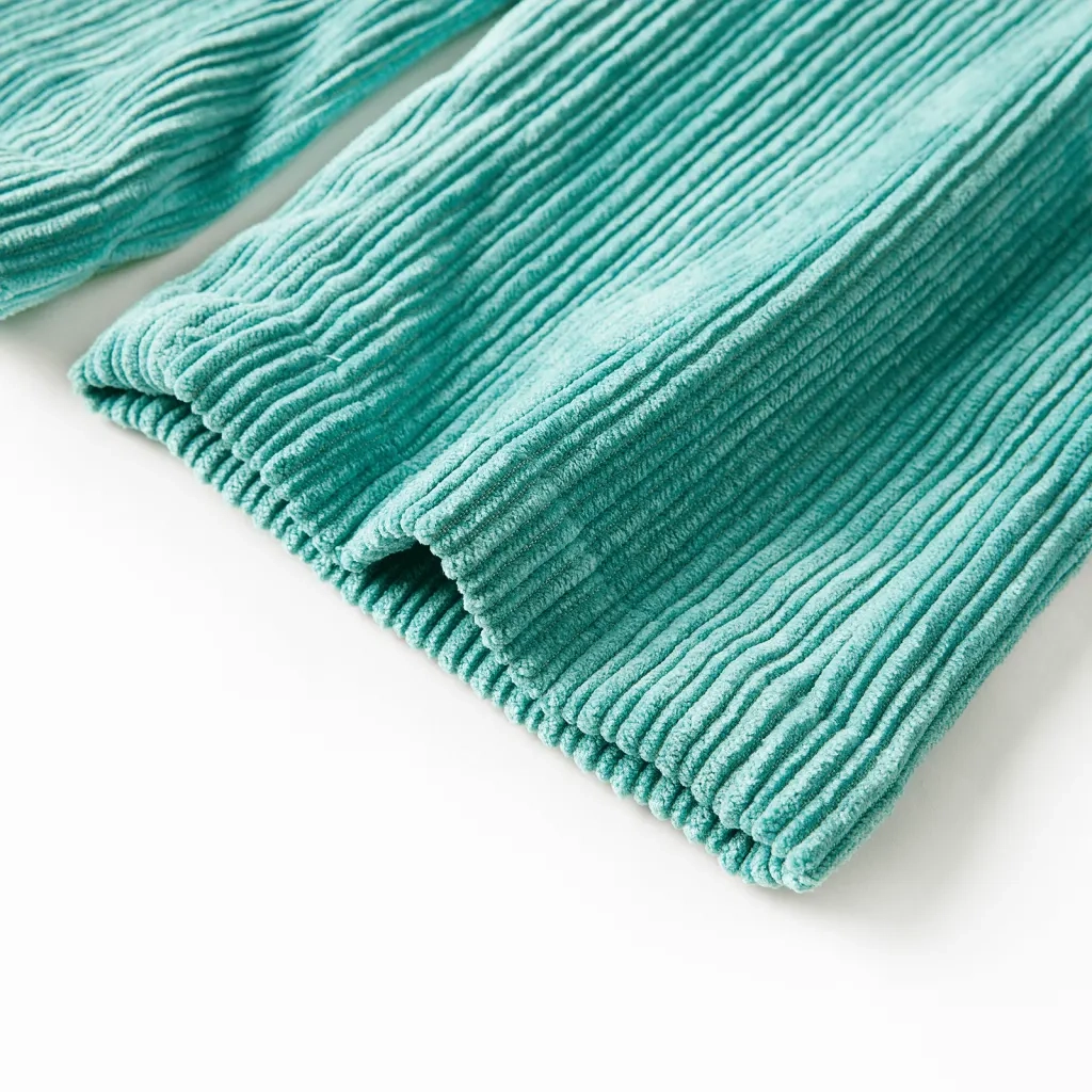 Pantaloni per Bambini in Velluto a Coste Verde Menta 128 CFW9364961