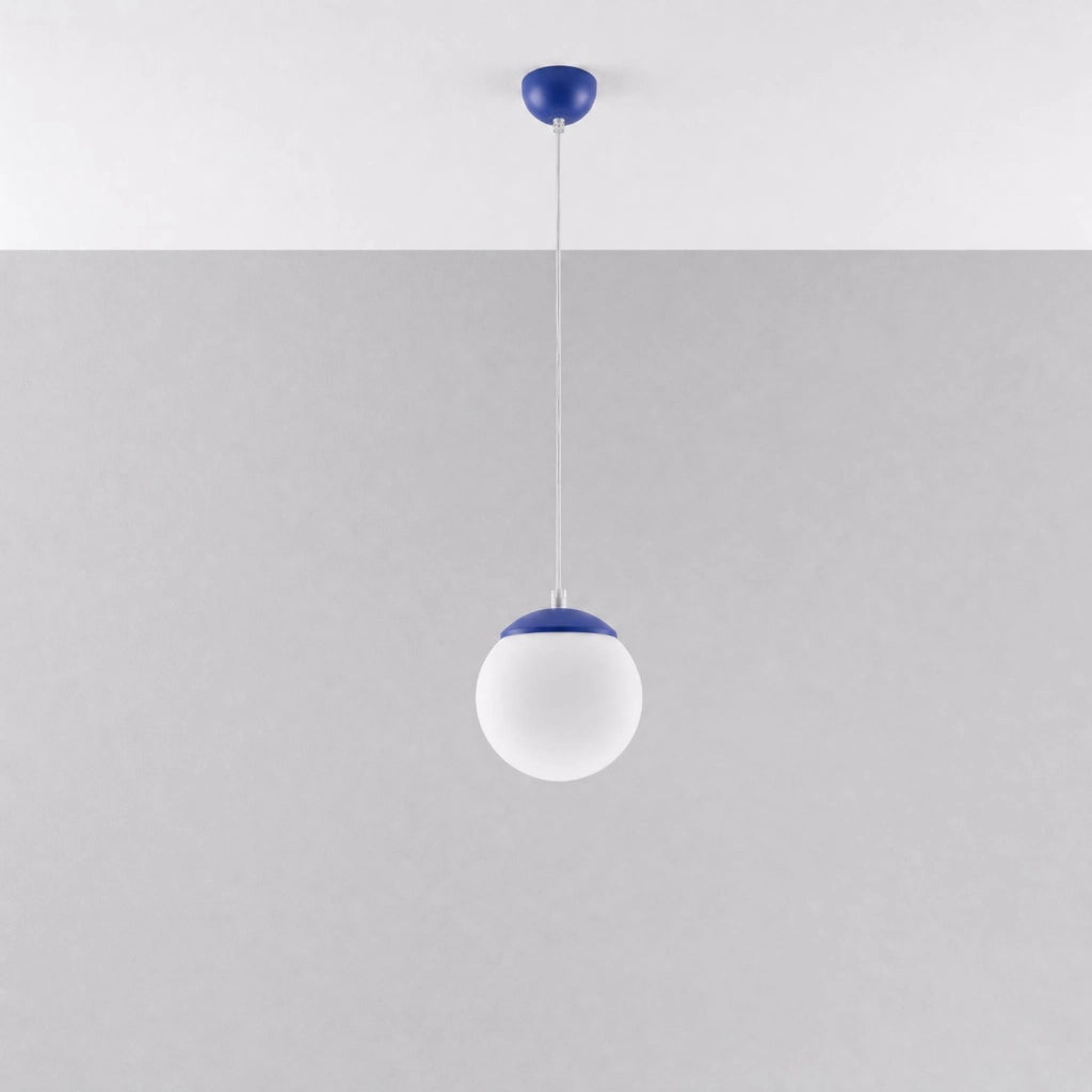 Lampada a sospensione UGO 20 oltremare