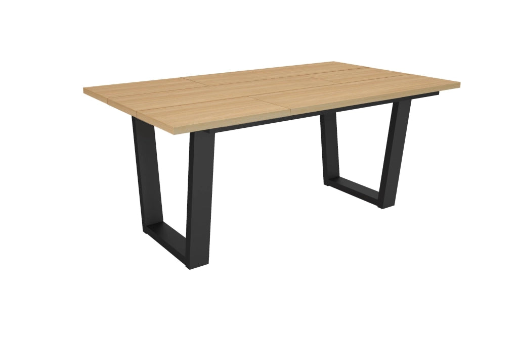 Tavolo da Pranzo, 167x90x74 cm, Per 8 persone, Tavolo Cucina, Rovere soft