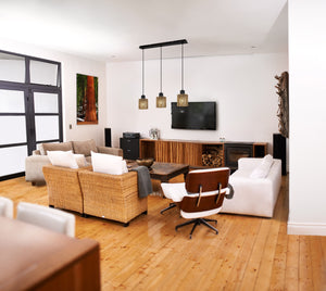 Lampada APP1821-3CP Nature Black