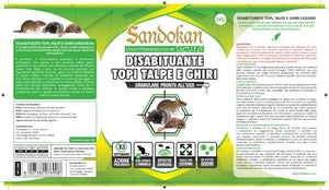 Disabituante topi e talpe granulare