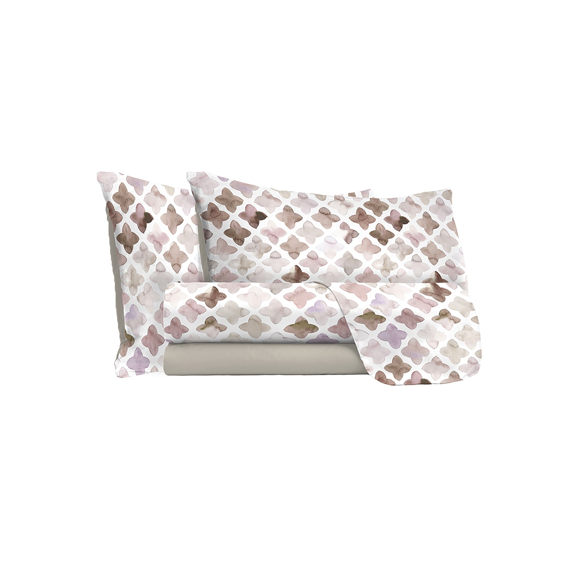 Set Lenzuola Singolo Sopra Sotto e Federe in Microfibra Florence