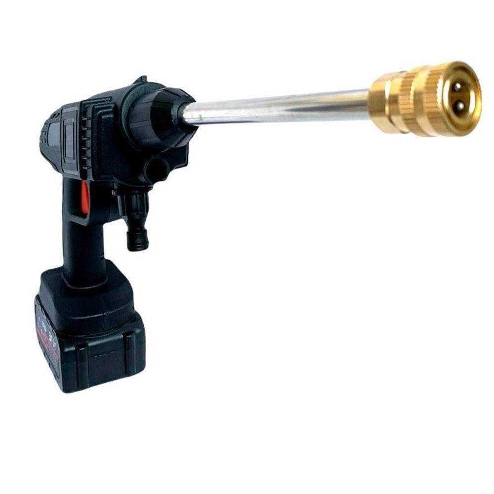 Trade Shop - Idropulitrice A Batteria 12 V Alta Pressione Portatile Senza Fili Lavaggio Auto -