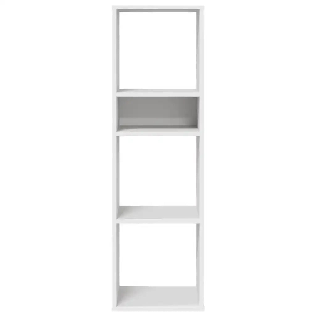 Libreria Bianca 34x31x112 cm in Legno Multistrato 860283