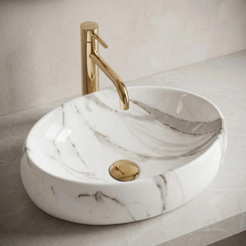 Lavabo Da Appoggio Rea Linda Lava