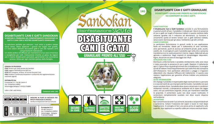 Disabituante Cani e Gatti granulare