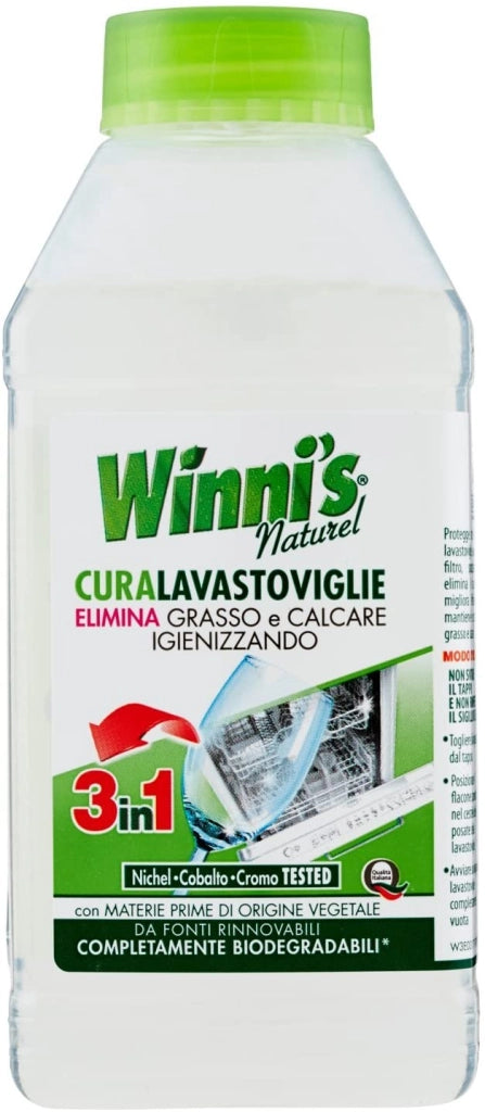 WINNI'S NATUREL CURA LAVASTOVIGLIE ELIMINA GRASSO E CALCARE 250 ML