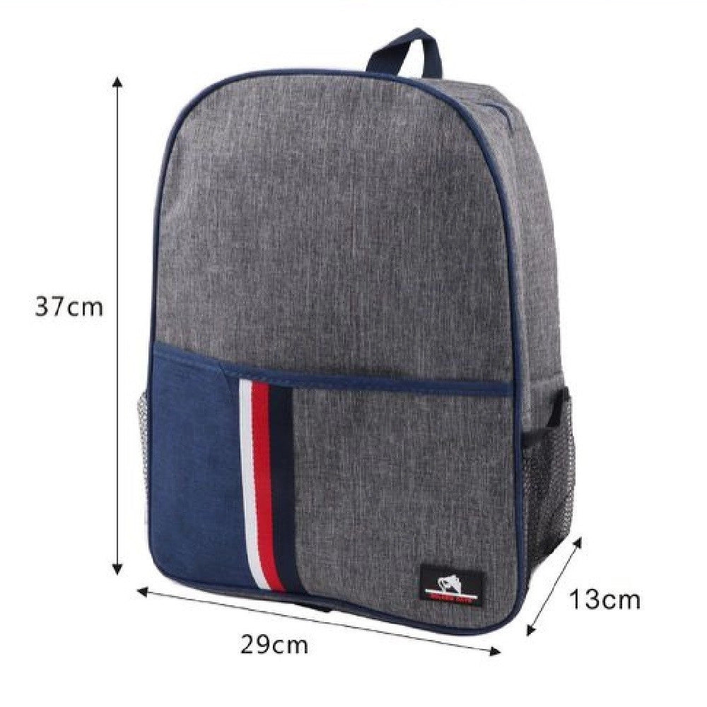 Trade Shop - Borsa Zaino Termico Bicolor 29x13x37cm 21.5lt Viaggi Mare Campeggio Picnic 12820 -