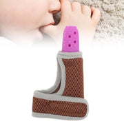 Protezione per Dita in Silicone - Stop di Pressione per Pollice - Ademend Gaas - Blu - Illuminazione dei Denti - Adatto per Bambini - 7M10Y