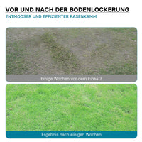Scarificatore a molle per trattorini, larghezza di lavoro 100 cm, per arieggiatura prato