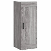 Armadietto a Muro | Mobile a Parete Grigio Sonoma 34,5x34x90 cm Legno Multistrato