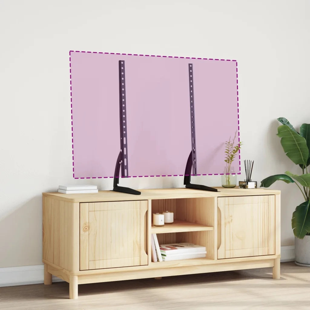 vidaXL Supporti TV 2pz per Schermo 37"-75" Max VESA 600x400 mm 45kg