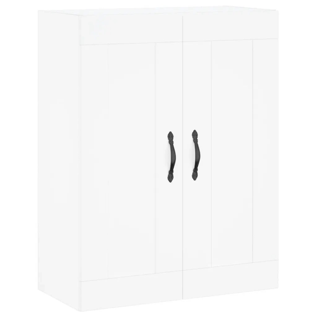 Credenza Bianca 69,5x34x180 cm in Legno Multistrato 3199905