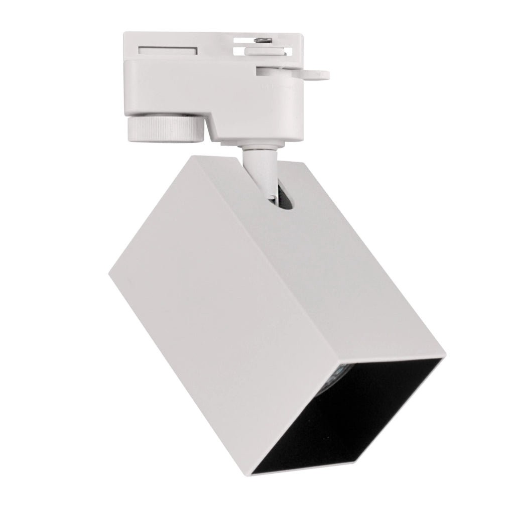 Kit binario Polux SQUARE 1m 3 faretti GU10 bianco/nero