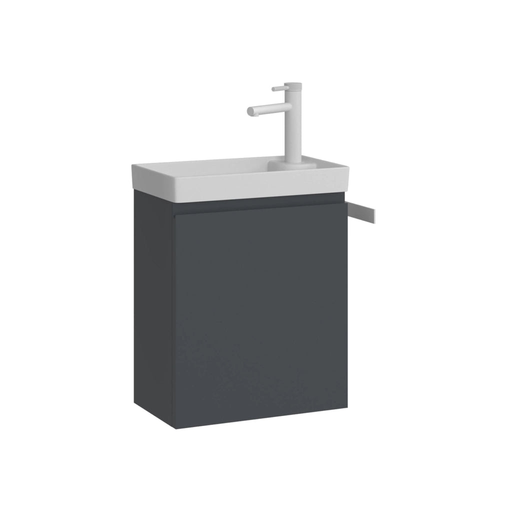 Mobile lavabo "Ferla 40" - 40 x 22 x 50 cm - Antracite opaco