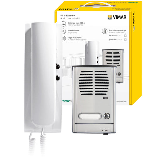 KIT CITOFONICO MONOFAMILIARE