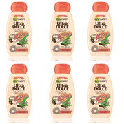 Shampoo 2in1 garnier ultra dolce latte di vaniglia 6 confezioni da 300 ml