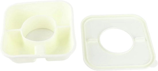 Accessori per Tazza Tumbler, Boccaletti per Snack con Coperchio e 3 Compartimenti